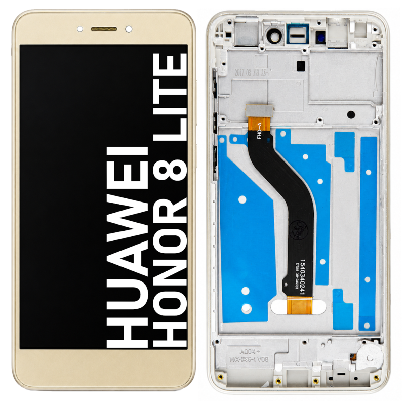 Écran LCD du Huawei Honor 8 Lite OR assemblé sur châssis