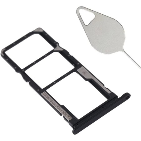 Tiroir de carte SIM Noir du Xiaomi Redmi 7A