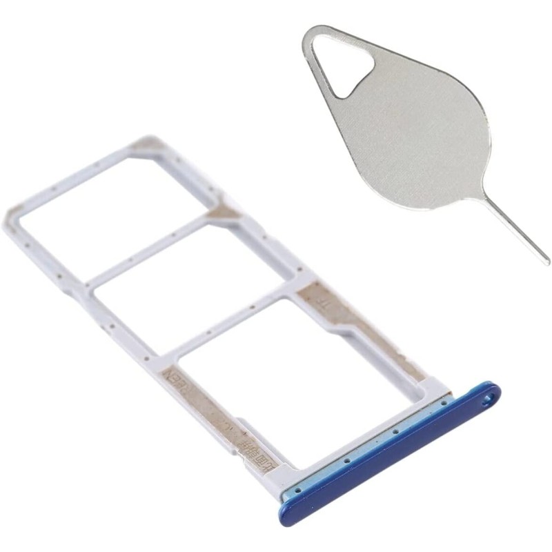 Tiroir de carte SIM du Xiaomi Redmi 7A Bleu Foncé