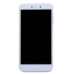 Écran LCD du Huawei Honor 8 Lite Blanc assemblé sur châssis