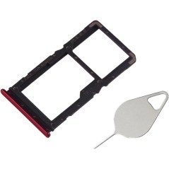 Tiroir de carte SIM Rouge du Xiaomi Redmi Note 7