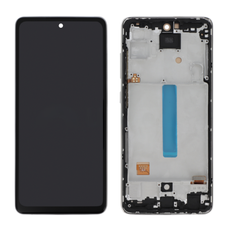 Écran OLED du Samsung Galaxy A52 4G et 5G Blanc assemblé sur châssis