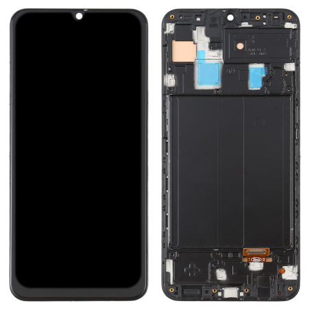 Écran LCD du Samsung Galaxy A30 assemblé sur châssis