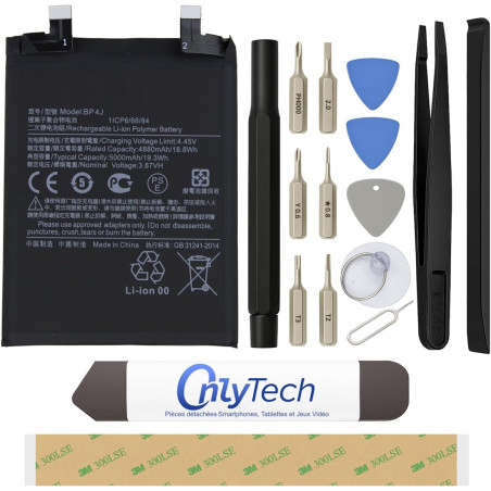 Batterie pour Xiaomi Redmi Note 12 Pro Plus - Qualité Originale - Avec outils