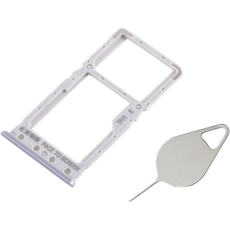 Tiroir de carte SIM Blanc du Xiaomi Redmi 6