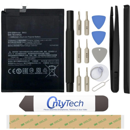 Batterie pour Xiaomi Mi 8 Lite - Qualité Originale - Avec outils