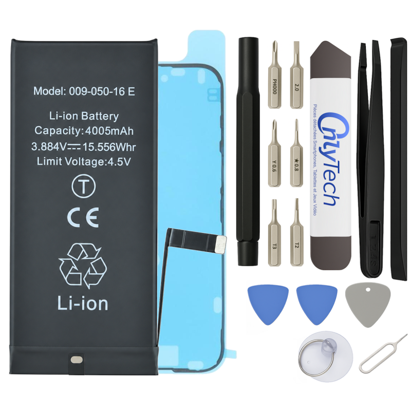 Batterie pour iPhone 16E - Qualité Originale - Avec outils