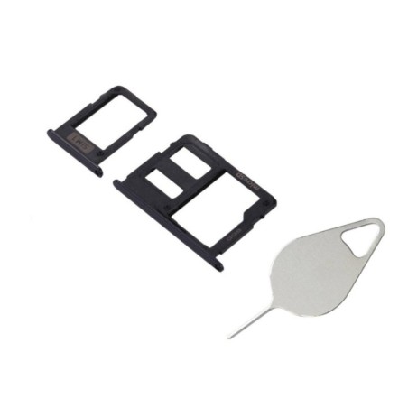 Tiroir de carte SIM Noir du Samsung Galaxy J7 2017
