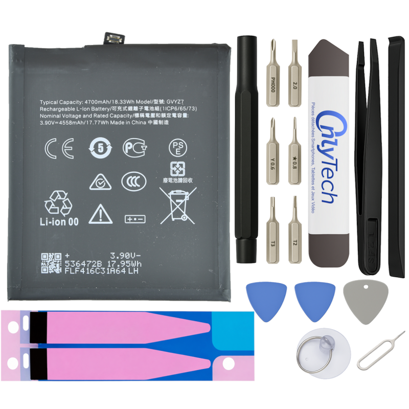 Batterie pour Google Pixel 9 Pro - Qualité Originale - Avec outils