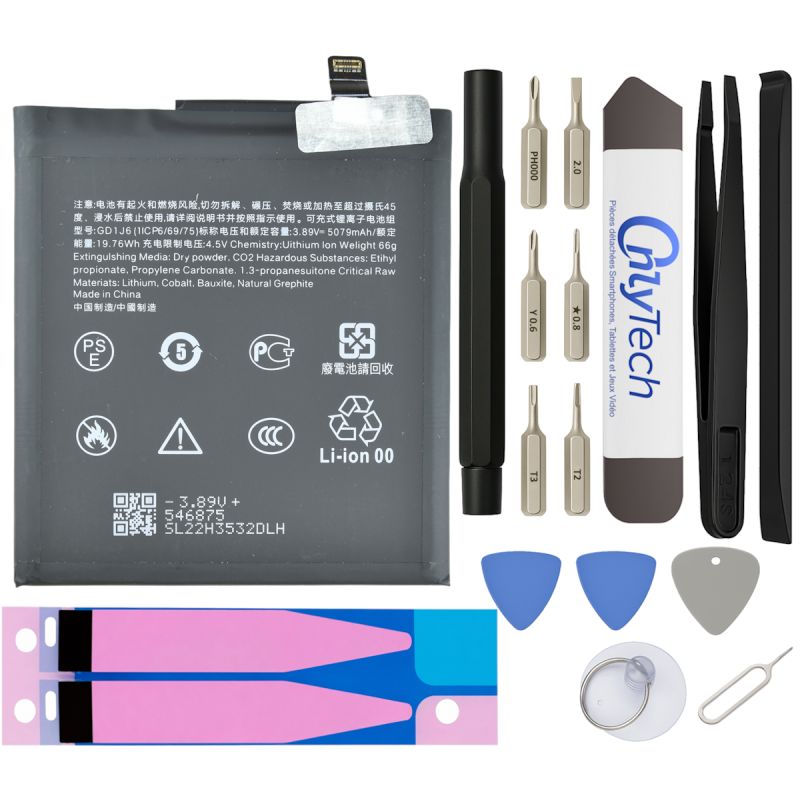 Batterie pour Google Pixel 10 Pro XL - Qualité Originale - Avec outils