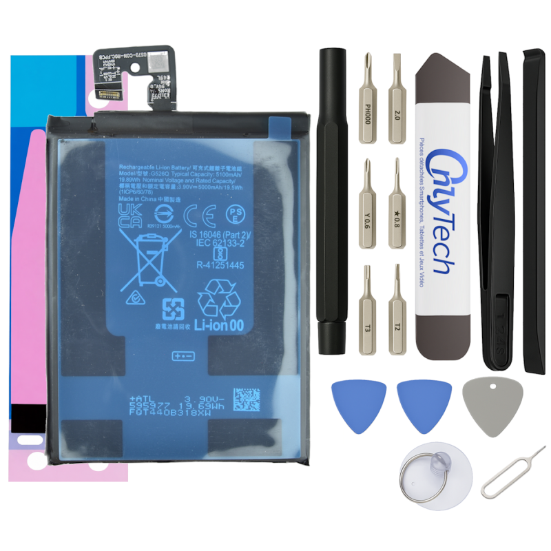 Batterie pour Google Pixel 9A - Qualité Originale - Avec outils