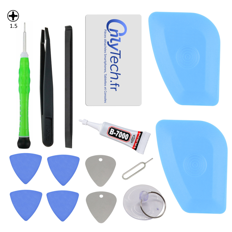 Kit de 15 outils de réparation pour iPad et tablettes Android