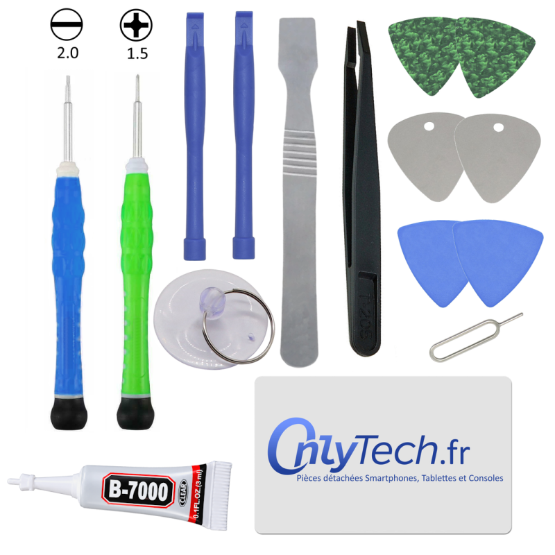 Kit de 16 outils de réparation pour smartphones Android Kit de 16 outils de réparation pour smartphones Android