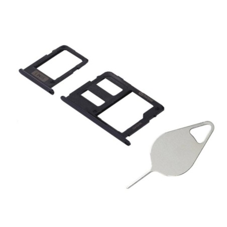 Tiroir de carte SIM Noir du Samsung Galaxy J5 2017