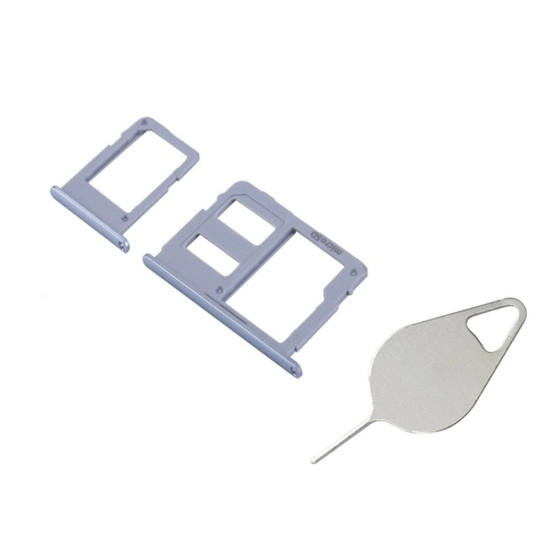 Tiroir de carte SIM Bleu du Samsung Galaxy J5 2017