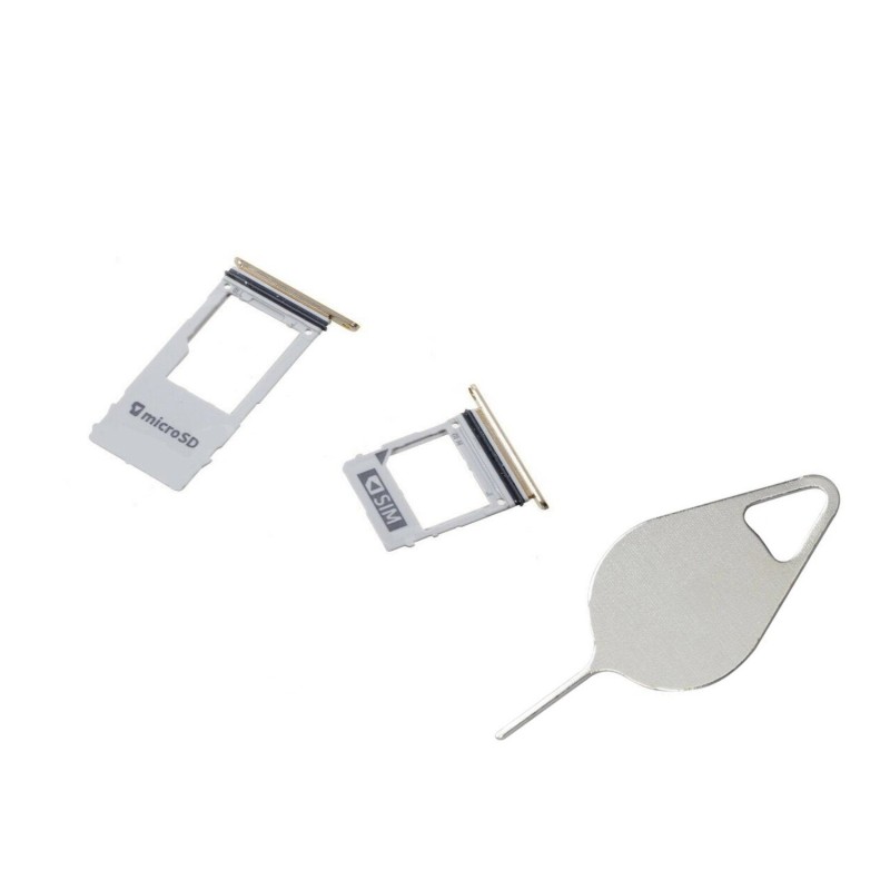 Tiroir de carte SIM Or du Samsung Galaxy A8