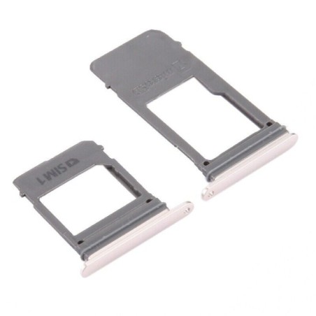 Tiroir de carte SIM Or du Samsung Galaxy A7 2017