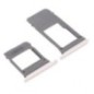 Tiroir de carte SIM Or du Samsung Galaxy A7 2017