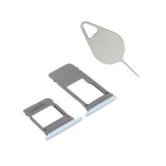 Tiroir de carte SIM Bleu du Samsung Galaxy A7 2017