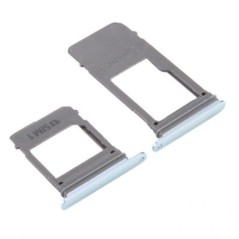 Tiroir de carte SIM Bleu du Samsung Galaxy A7 2017