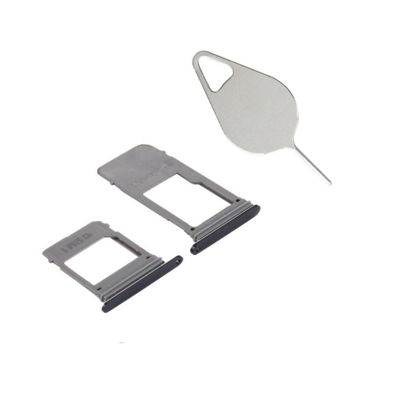Tiroir de carte SIM Noir du Samsung Galaxy A7 2017