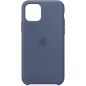 Coque Officielle Apple Silicone pour iPhone 11 Pro - Bleu d'Alaska