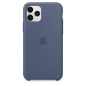 Coque Officielle Apple Silicone pour iPhone 11 Pro - Bleu d'Alaska