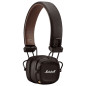 Marshall - Casque Bluetooth sans fil Major IV Marron