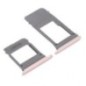 Tiroir de carte SIM Rose du Samsung Galaxy A7 2017