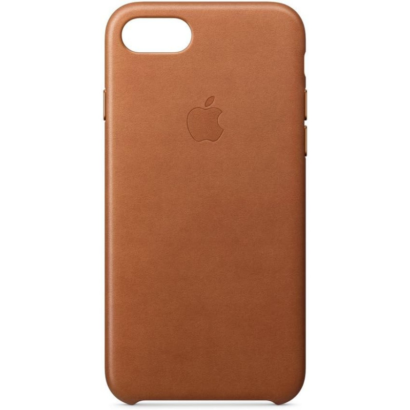 Coque Officielle Apple en Cuir iPhone 7 / 8 / SE - Havane