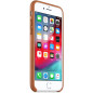 Coque Officielle Apple en Cuir iPhone 7 / 8 / SE - Havane