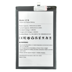 Batterie Honor X7b - gros plan