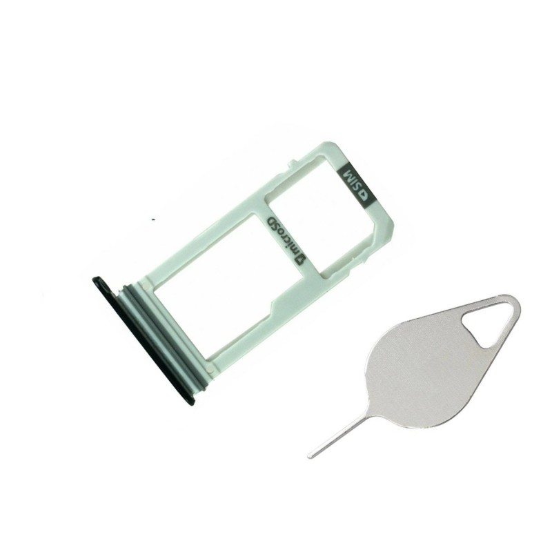 Tiroir de carte SIM Noir du Samsung Galaxy A3 2017