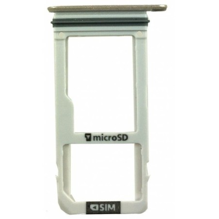 Tiroir de carte SIM Or du Samsung Galaxy A3 2017