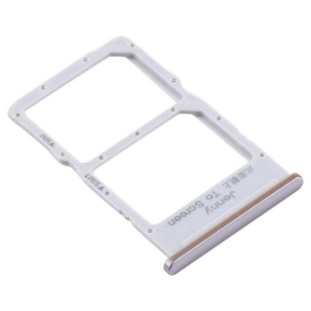 Tiroir de carte SIM et mémoire Argent du Huawei P40 Lite