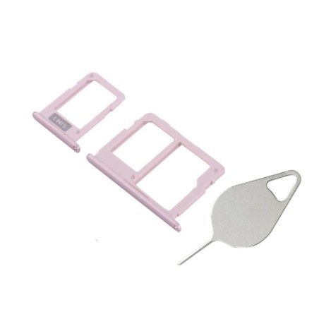 Tiroir double SIM Rose du Samsung Galaxy J5 2017 SM-J530