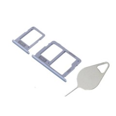 Tiroir double SIM Bleu du Samsung Galaxy J5 2017 SM-J530