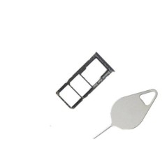 Tiroir double SIM Noir du Samsung Galaxy A7 2018  SM-A750