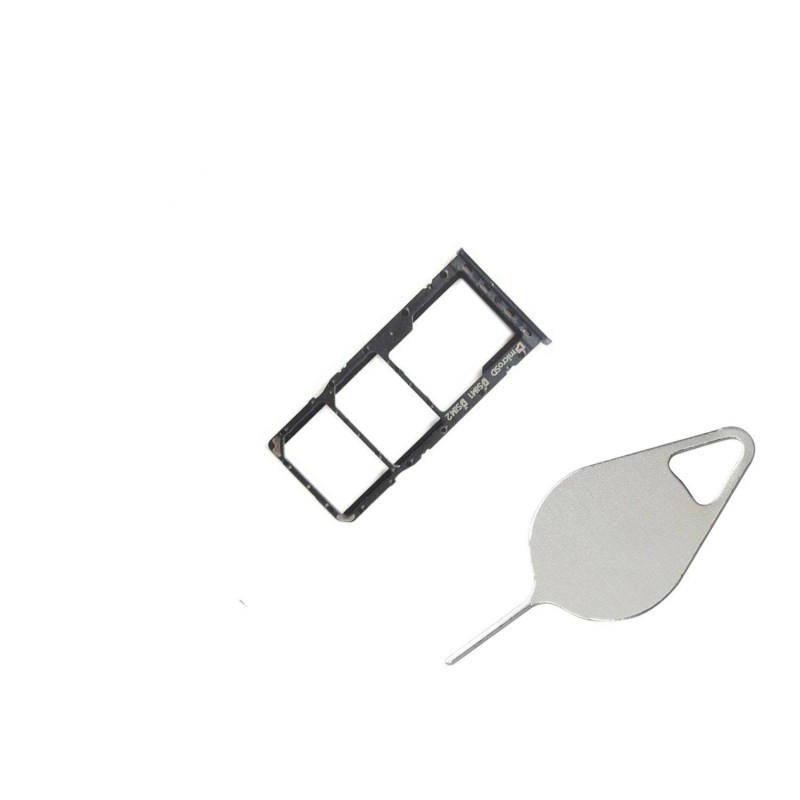 Tiroir double SIM Noir du Samsung Galaxy A7 2018  SM-A750