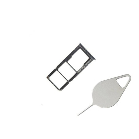 Tiroir double SIM Noir du Samsung Galaxy A7 2018  SM-A750