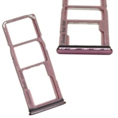 Tiroir double SIM Rose du Samsung Galaxy A7 2018 SM-A750