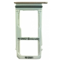 Tiroir double SIM Or du Samsung Galaxy A3 2017 SM-A320