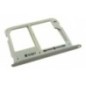 Tiroir double SIM Gris du Samsung Galaxy A7 2016 SM-A710