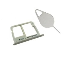 Tiroir double SIM Gris du Samsung Galaxy A5 2016 SM-A510