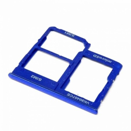 Tiroir double SIM Bleu du Samsung Galaxy A40 2019 SM-A405