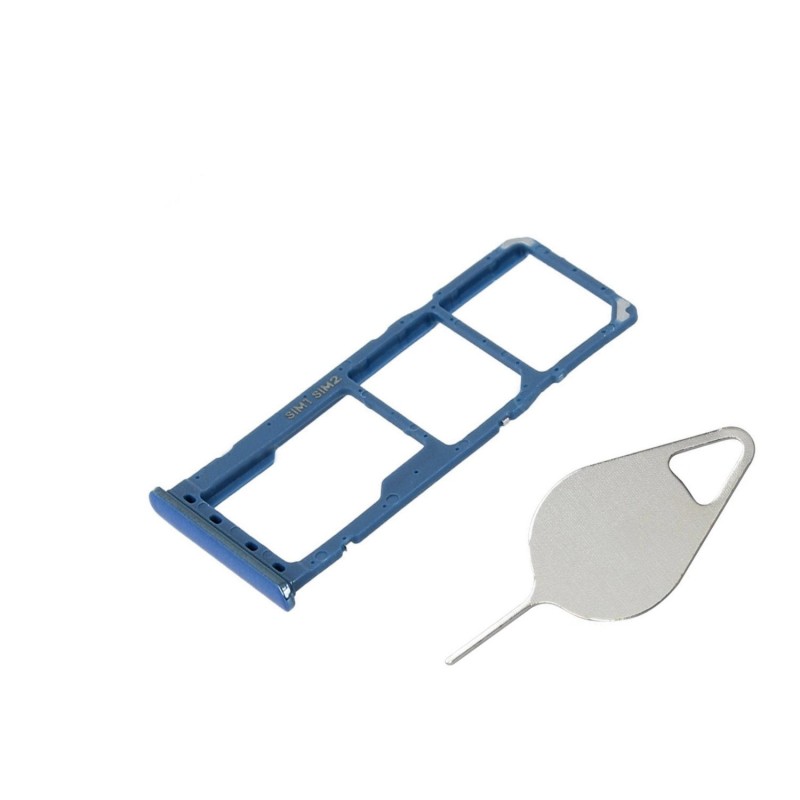 Tiroir double SIM Bleu du Samsung Galaxy A30 2019 SM-A305
