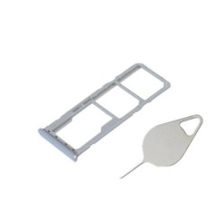 Tiroir double SIM Gris du Samsung Galaxy A30 2019 SM-A305