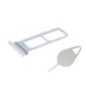 Tiroir double SIM Blanc du Samsung Galaxy Note 10 Sm-N970