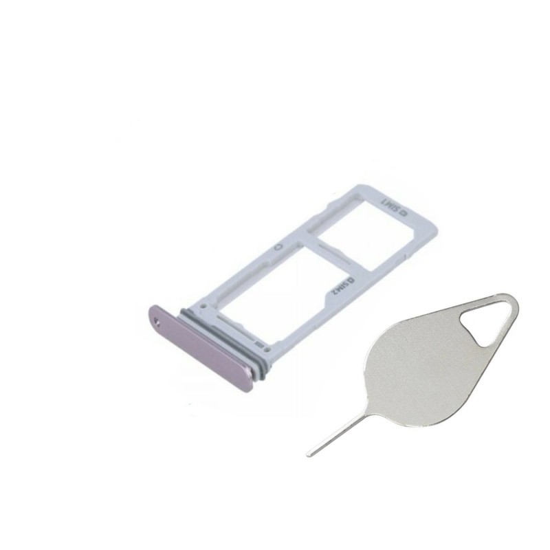 Tiroir double SIM Violet du Samsung Galaxy Note 9 SM-N960
