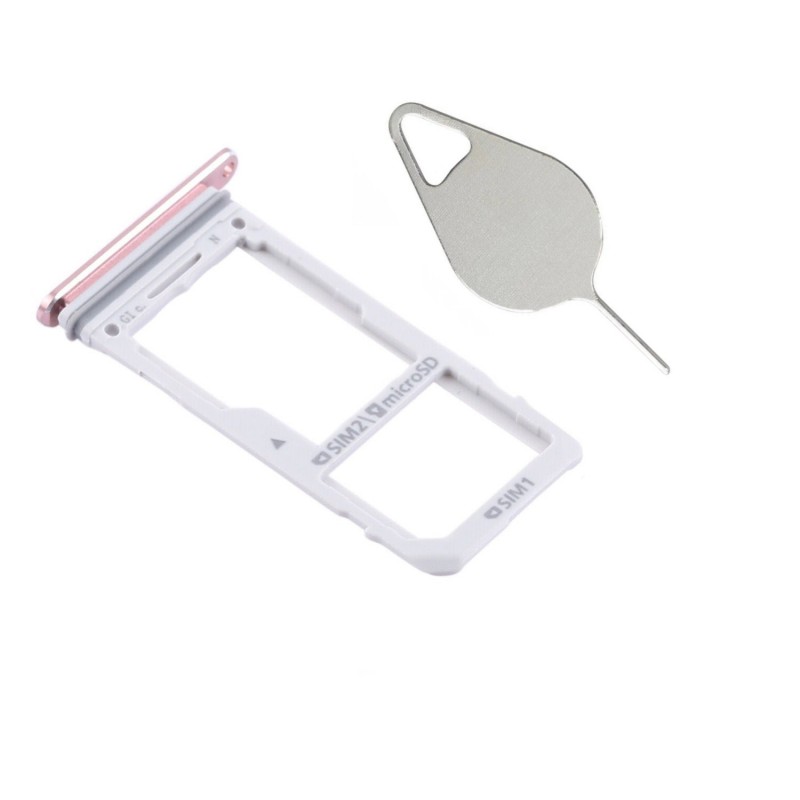 Tiroir double SIM Rose du Samsung Galaxy Note 8 SM-N950